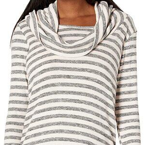 Everly Grey Reina Maternity & Nursing Cowl Neck Sweater Top Size Large nwt